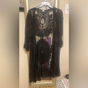 Black kimono great condition